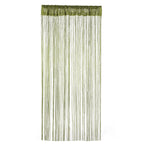 String Curtain Panel - Green
