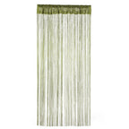 String Curtain Panel - Green