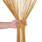 String Curtain Panel - Gold