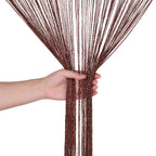 String Curtain Panel - Coffee