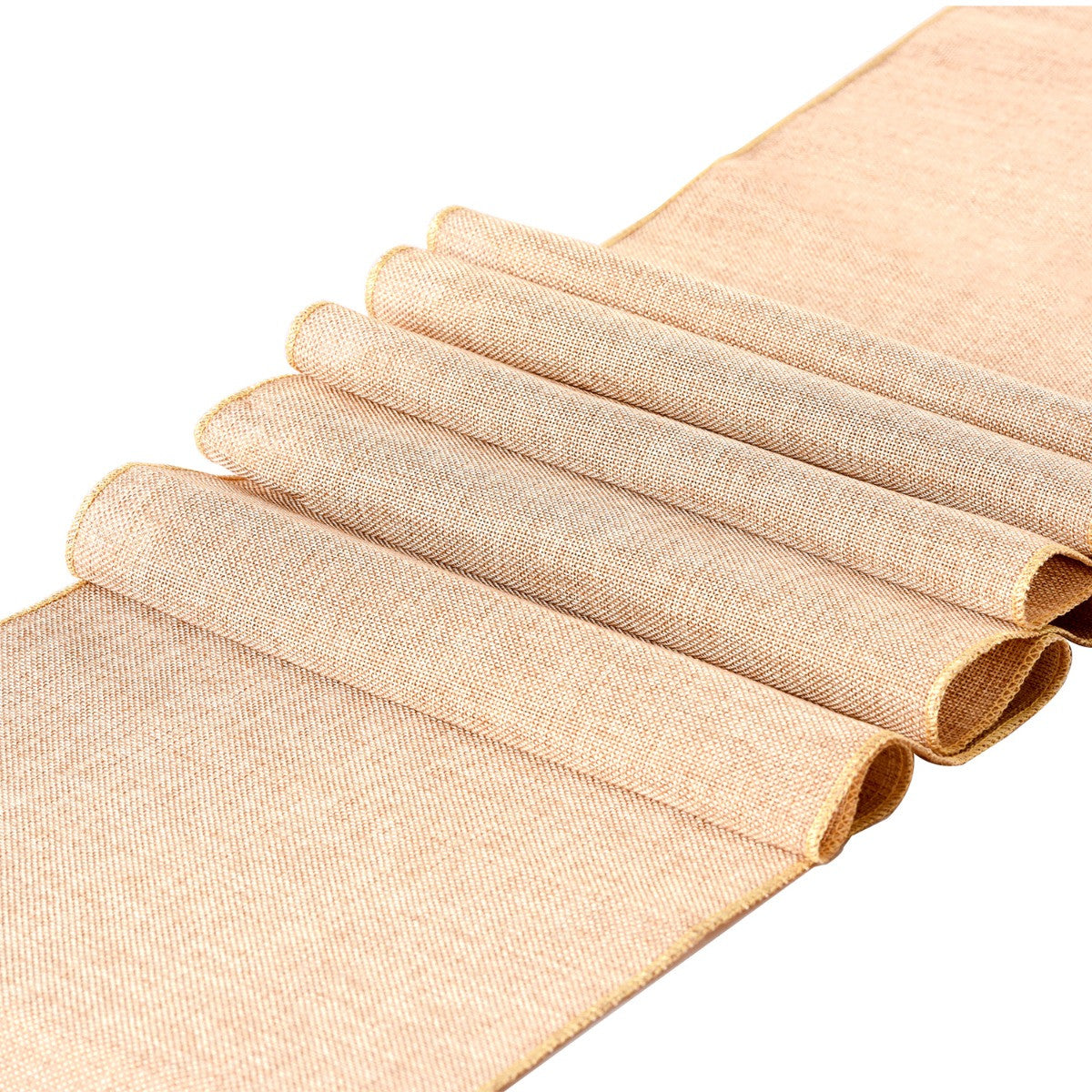 11" x 108" Plain Rustic Hessian Table Runner
