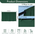 190GSM Dutch Velvet Backdrop - Green