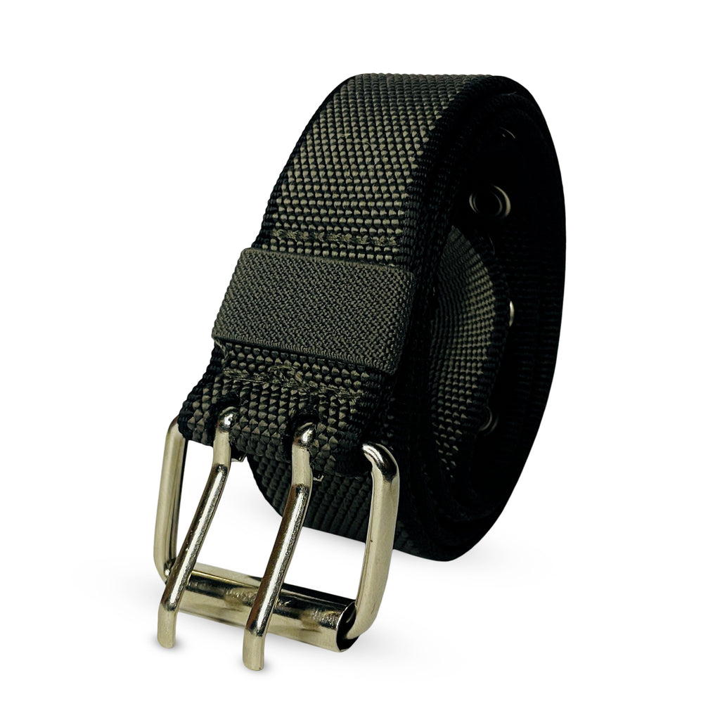 Silver Buckle with Silver Eyelet Belt