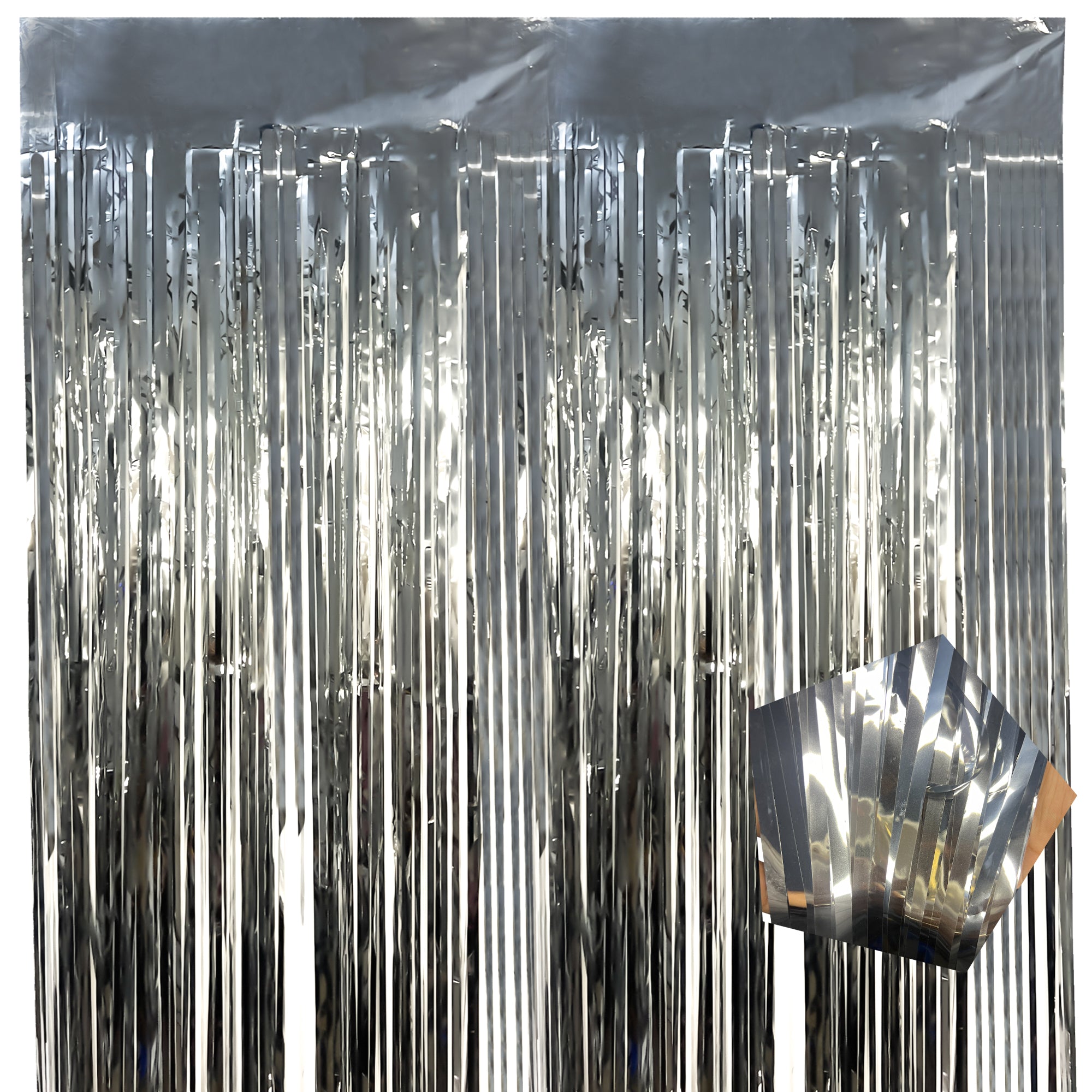 Foil Fringe Curtain Backdrop