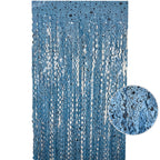 Wavy Ceramic Foil Fringe Curtain (1m x 2m)