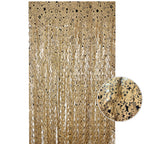 Wavy Ceramic Foil Fringe Curtain (1m x 2m)