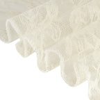 7" x 108" Vintage Lace Chair Sash - Ivory