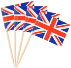 Union Jack Flag Cocktail Sticks (Pack of 50)