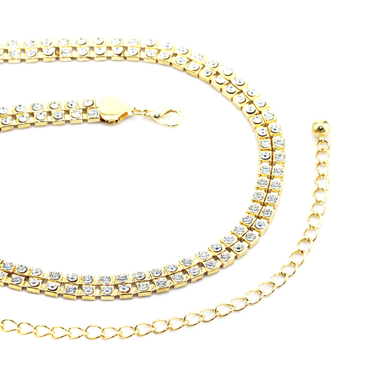 Gold Diamante Belt