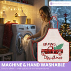 Unisex Christmas Apron – Festive Truck Design