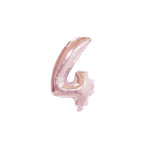 Large Foil Number Air-fill and Helium Balloons (0-9) - Rose Gold