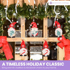 Wooden Nordic Gnome Christmas Hanging Signs