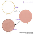 Arch Stand Spandex Cover - Rose Gold