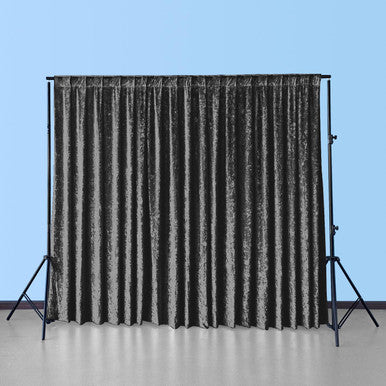Velvet Backdrop - 3m x 3m - Black