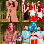Foil Fringe Curtain Backdrop