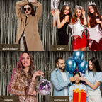 Foil Fringe Curtain Backdrop