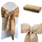 7" x 108" Plain Hessian Chair Sash