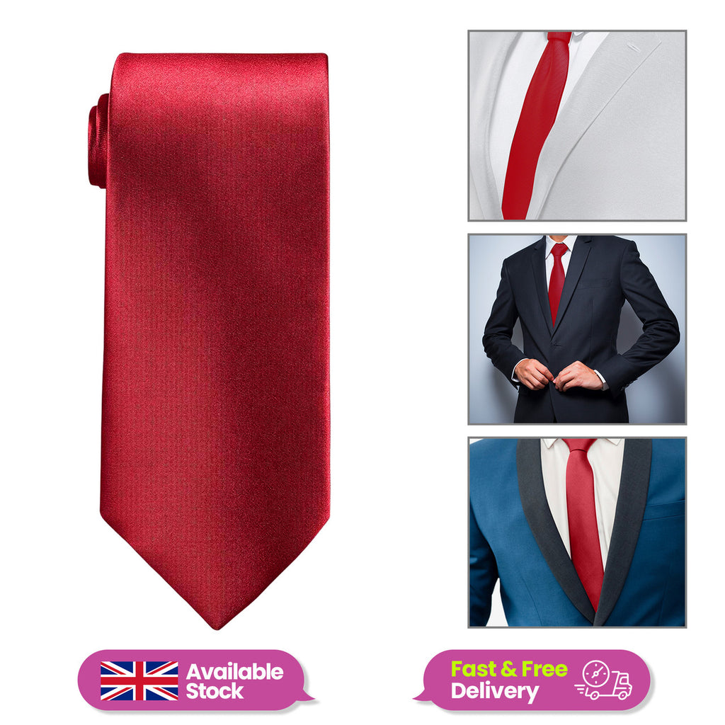 Burgundy Neck Tie