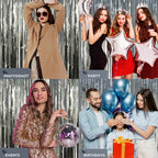 Foil Fringe Curtain Backdrop