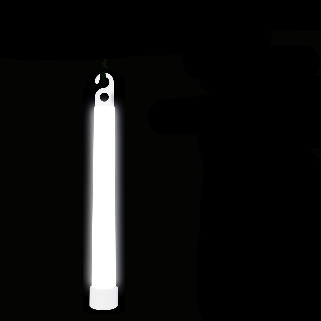 6" Premium Neon Glow Sticks (Pack of 25) - White