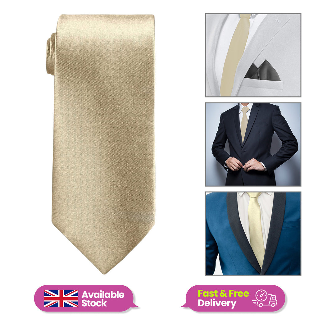 Beige Neck Tie