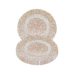 Round Charger Plate - Royal Rose Gold x 6