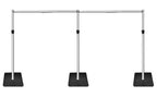 3m x 6m Heavy Duty Pipe and Drape Backdrop Stand