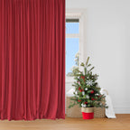 190GSM Dutch Velvet Backdrop - Red