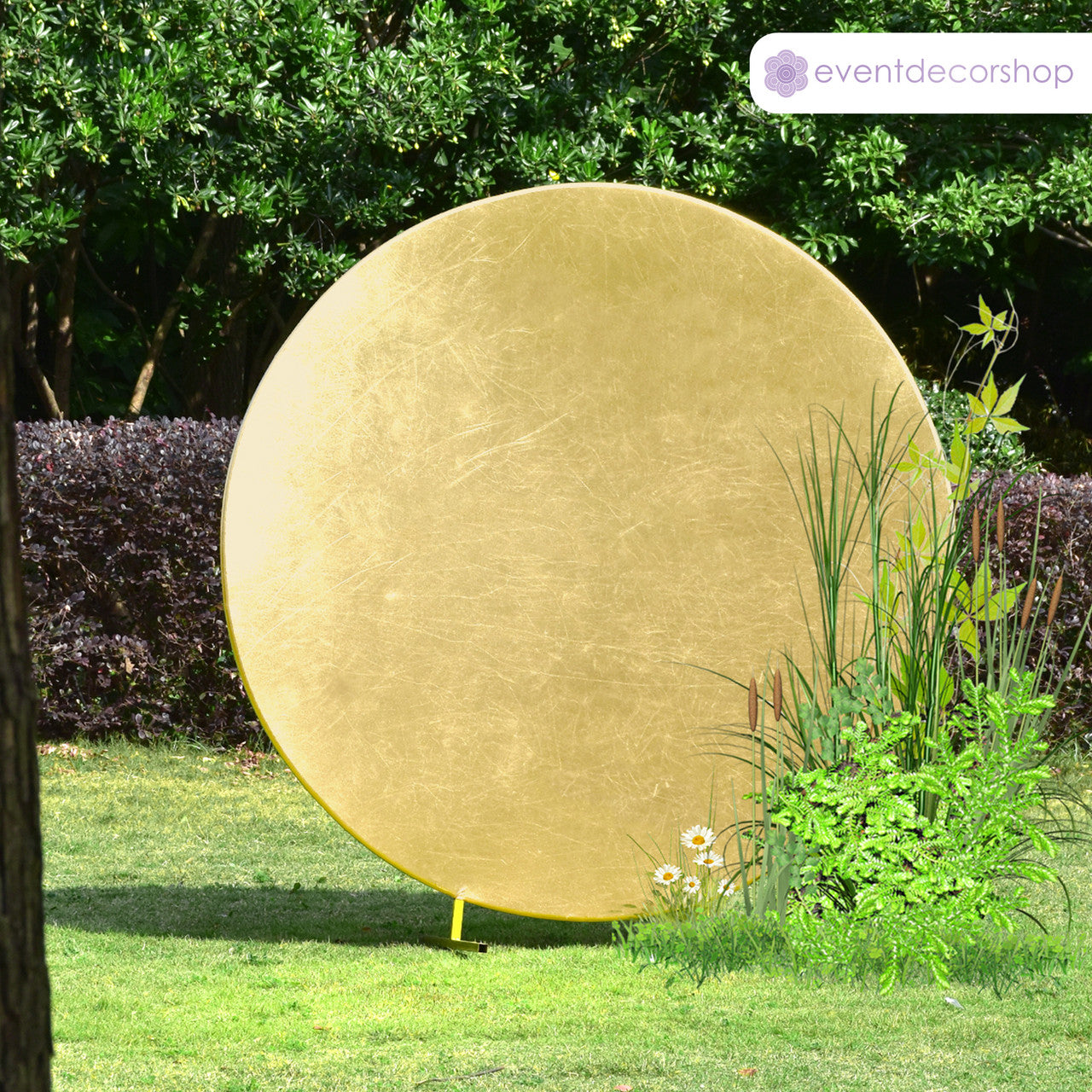 Arch Stand Spandex Cover - Shiny Gold