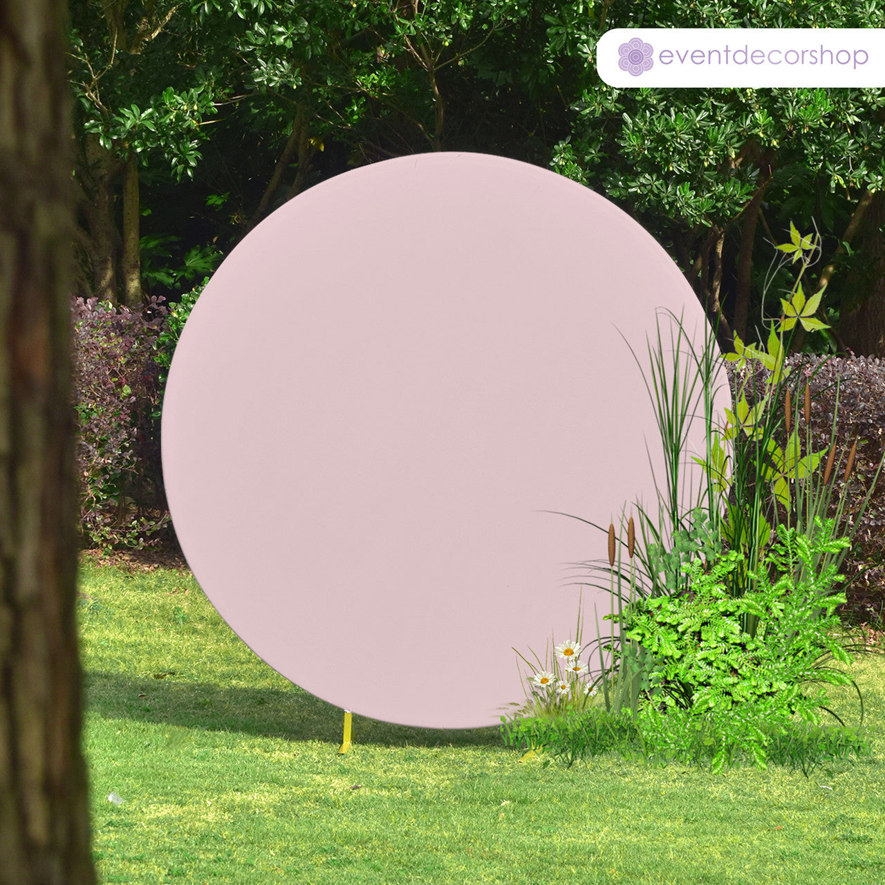 Arch Stand Spandex Cover - Baby Pink