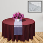 11" x 108" Satin Table Runner - Lavender