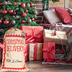 Christmas Stocking Delivery Sack - Beige