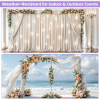 4m x 8m Medium Weight Pipe And Drape Backdrop Stand