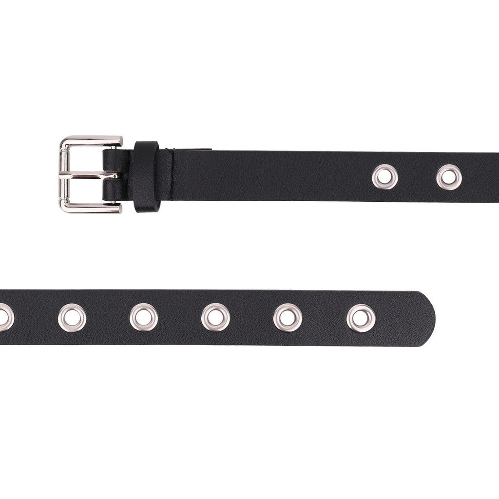Eyelet Belt Alloy Buckle