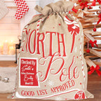 North Pole Christmas Stocking