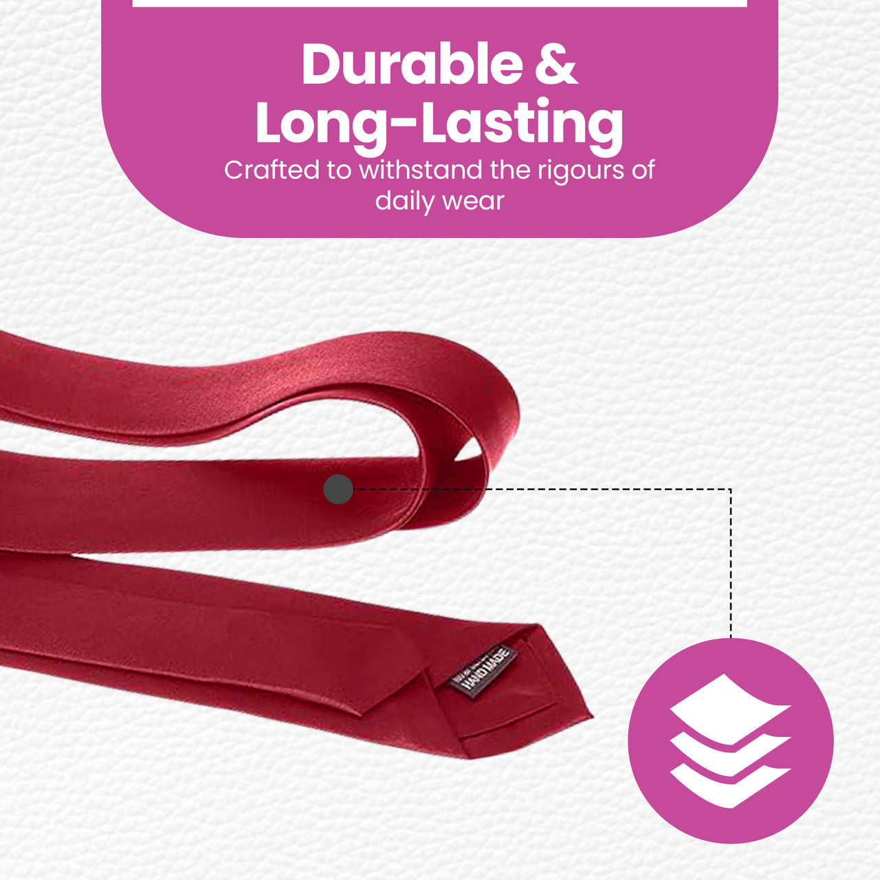 Burgundy Neck Tie