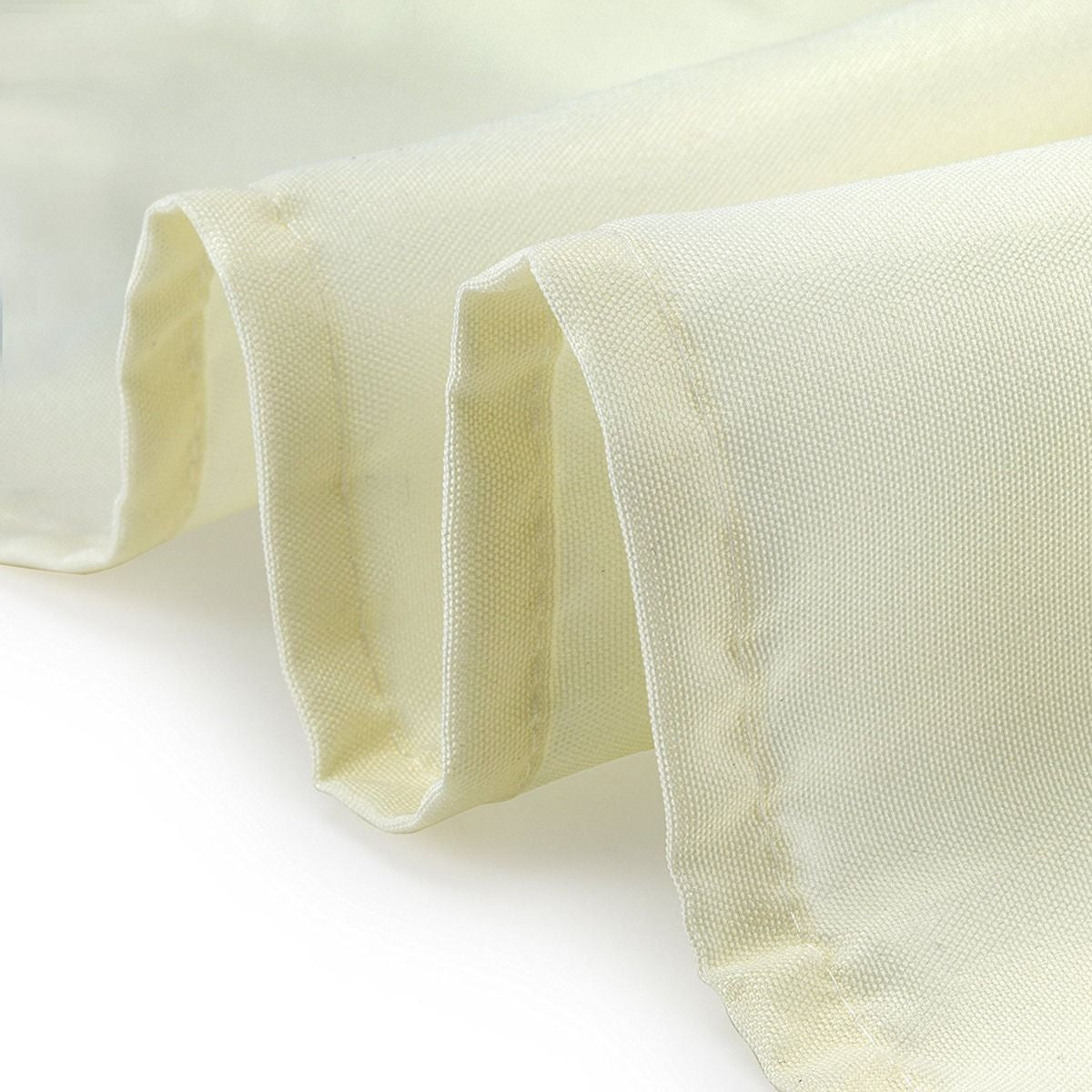 180GSM Round Polyester Tablecloth - Ivory