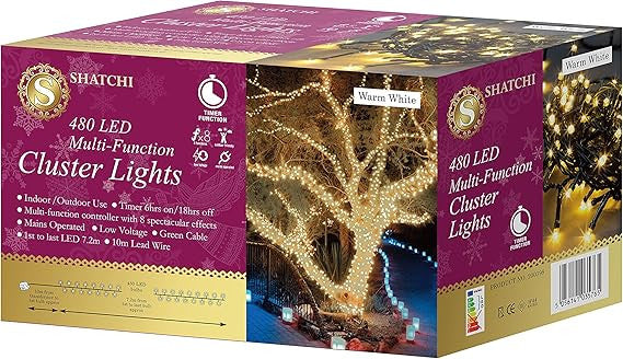 Christmas Tree Cluster Lights