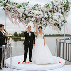 4m x 4m Medium Weight Pipe And Drape Backdrop Stand