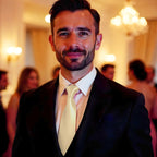 Beige Neck Tie