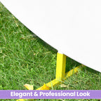 Arch Stand Spandex Cover - White