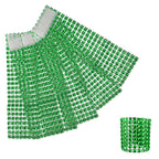 Sparkling Diamante Napkin Rings (Pack of 10) - Green