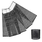 Sparkling Diamante Napkin Rings (Pack of 10) - Black