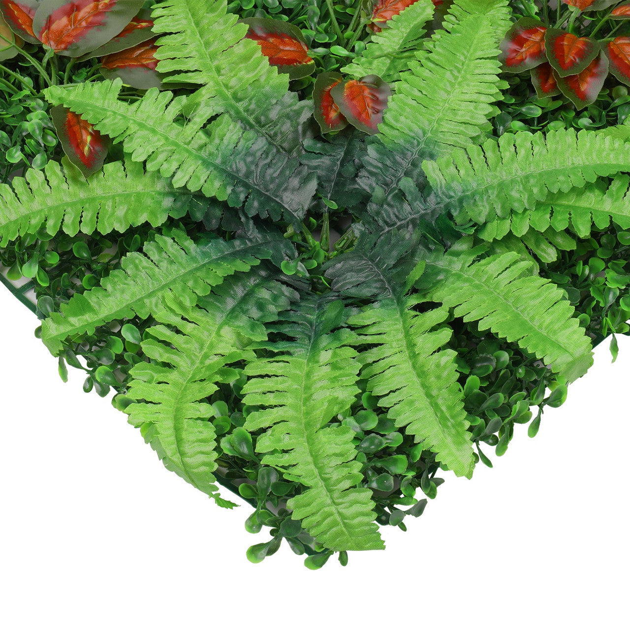 Artificial Flower Panel - Green Grass Berries Flowers x 12