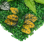 Artificial Flower Panel - Green Grass with Persian Leaf