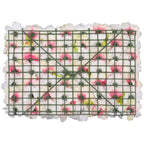 Artificial Flower Panel - Tibet Roses x 12