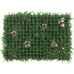 Artificial Flower Panel - Green Grass with Different Shades Roses