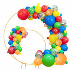 Balloon Arch Stand with Base for Floor Frame - Gold