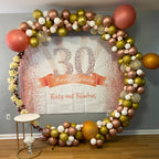 Balloon Arch Stand with Base for Floor Frame - Gold