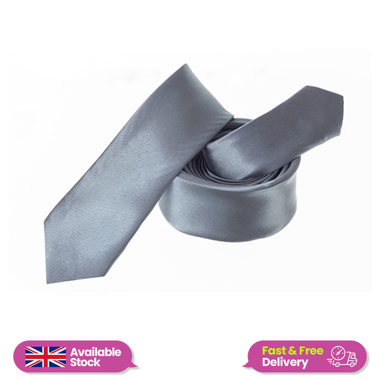 Light Grey Neck Tie